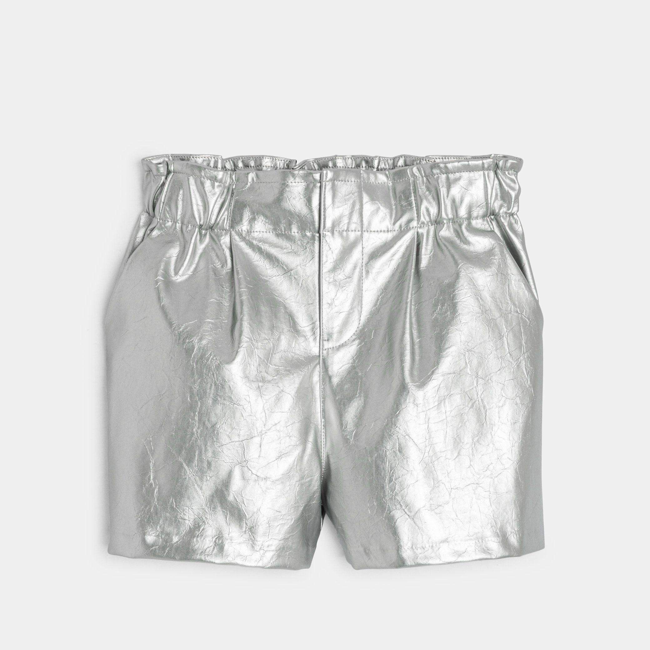 Quần short cạp cao cho bé gái
